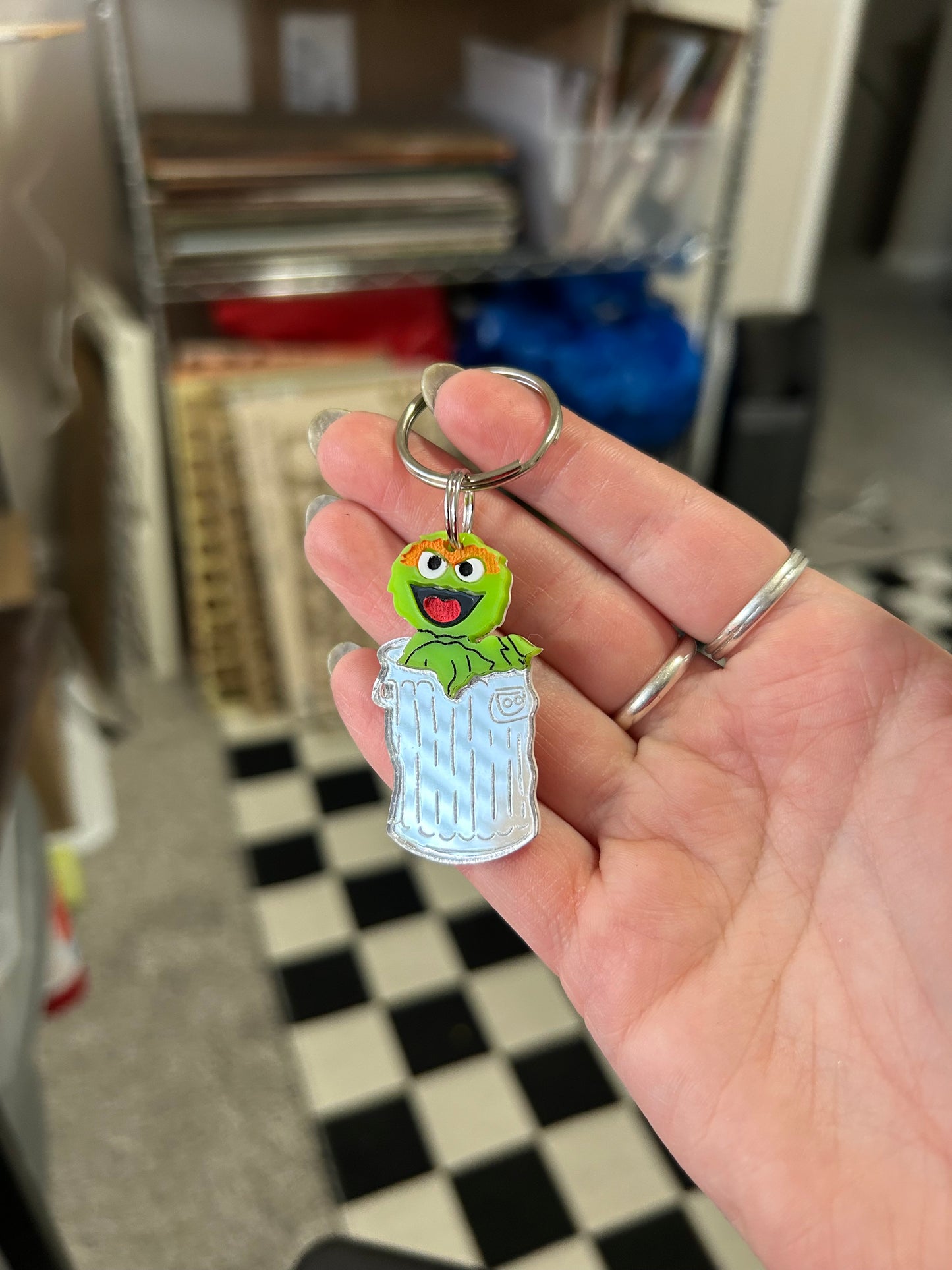 grouch-keychain!