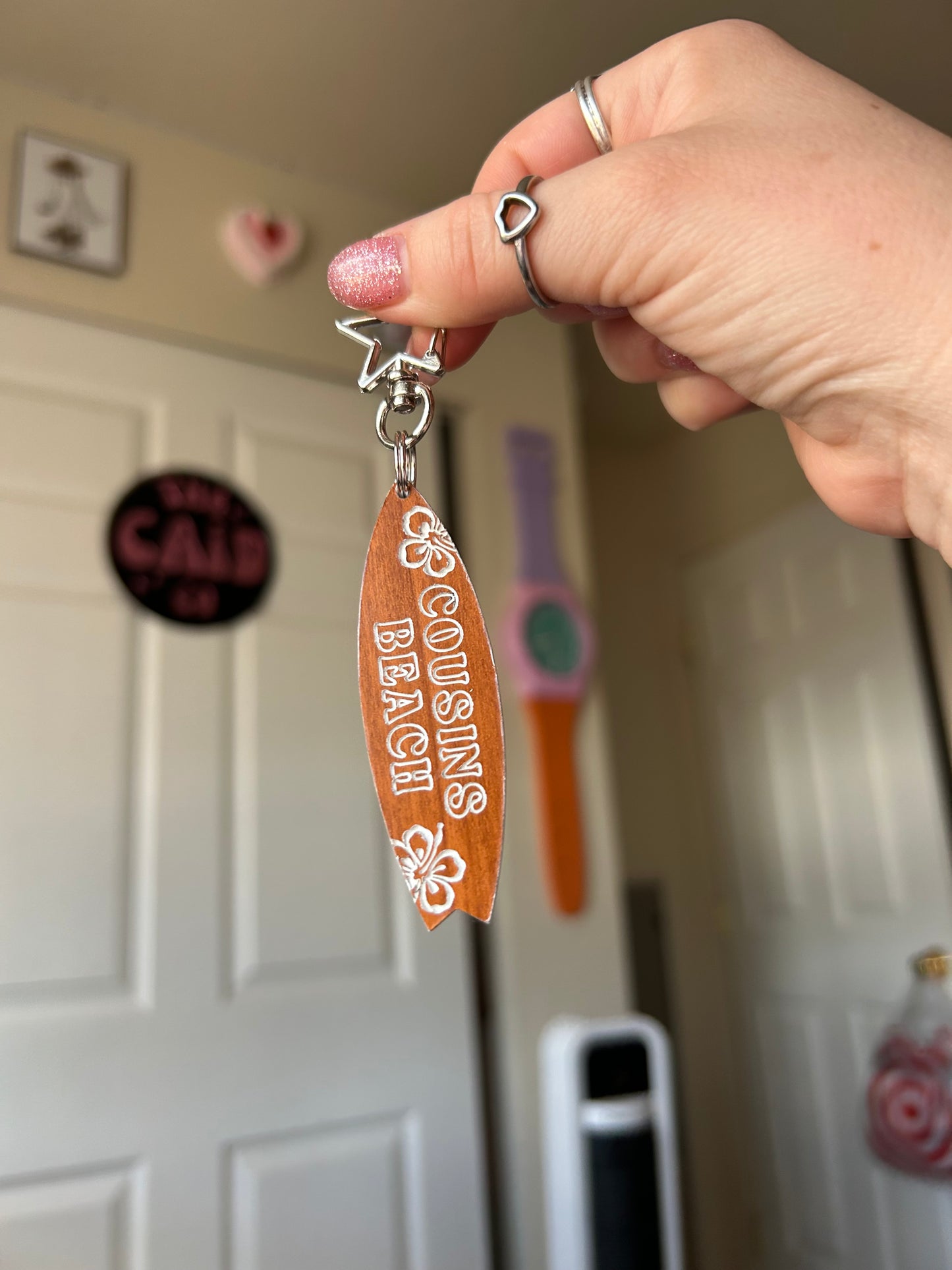 Cousins surfboard keychain-TSITP!