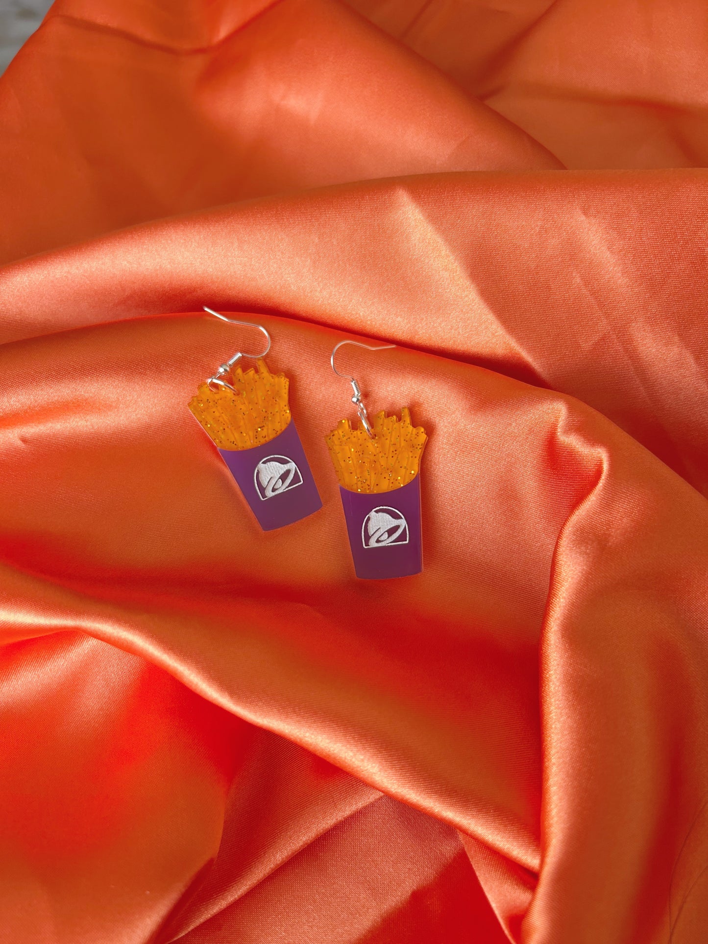 not your fries-earrings + keychains!