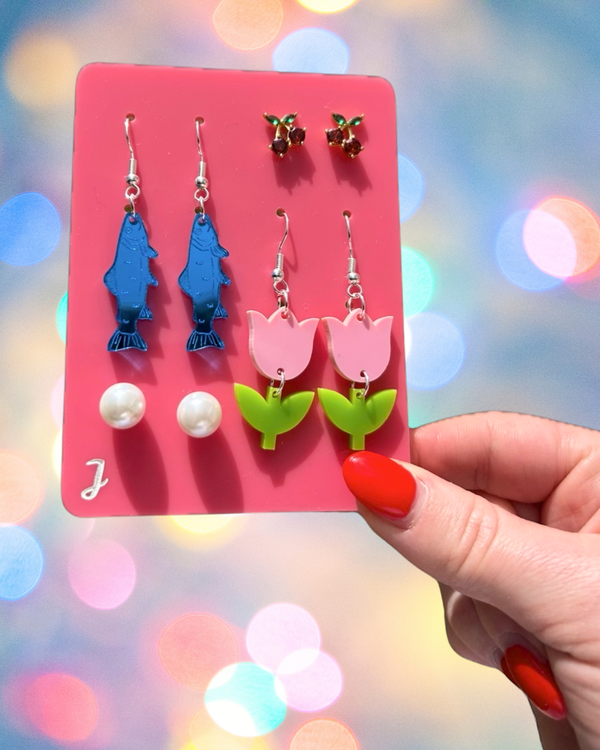 Travel earring plate!