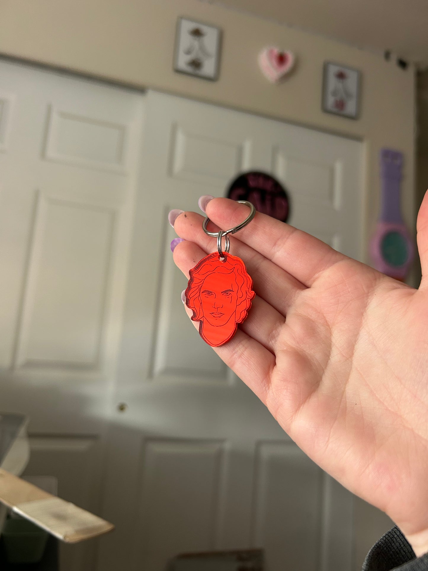 Anakin- Keychain (Red mirror) B GRADE (WRONG orientation!)