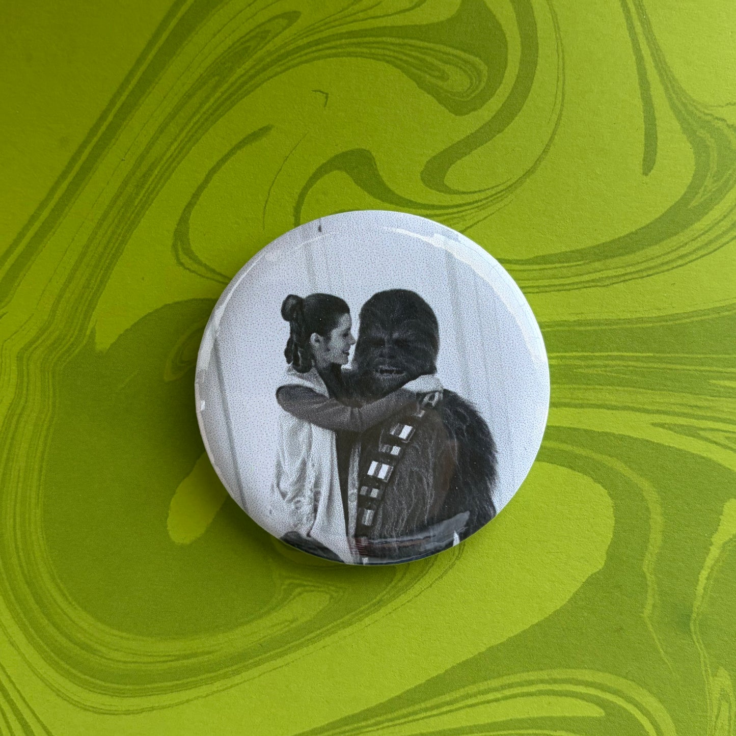 Leia and Chewie Pin