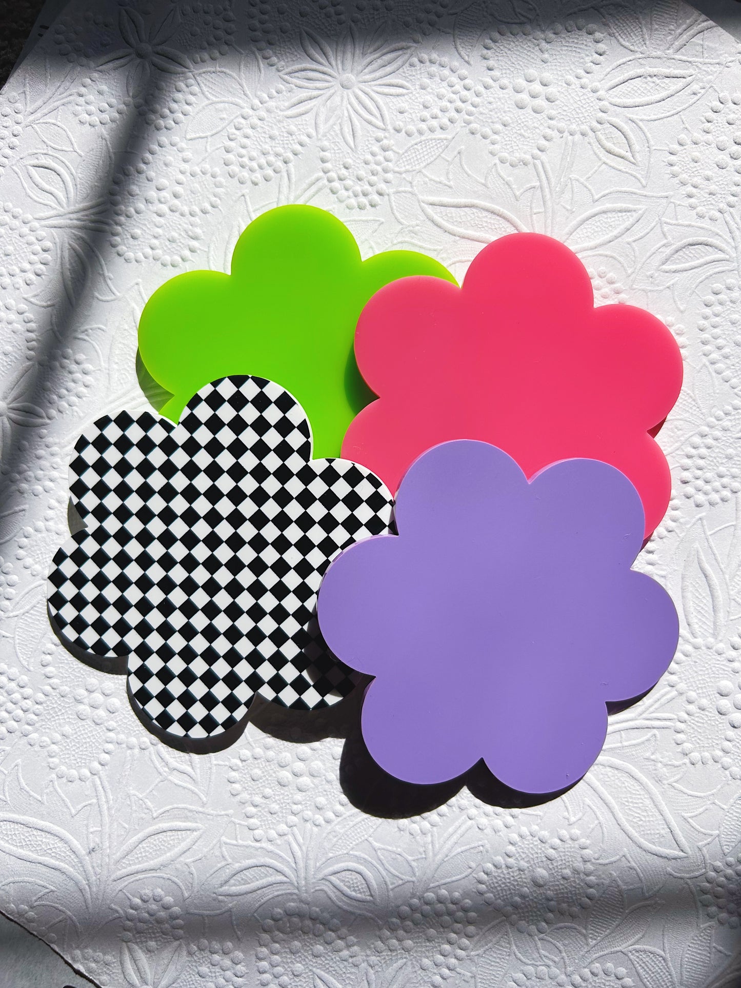 Flower coasters-choose your set!