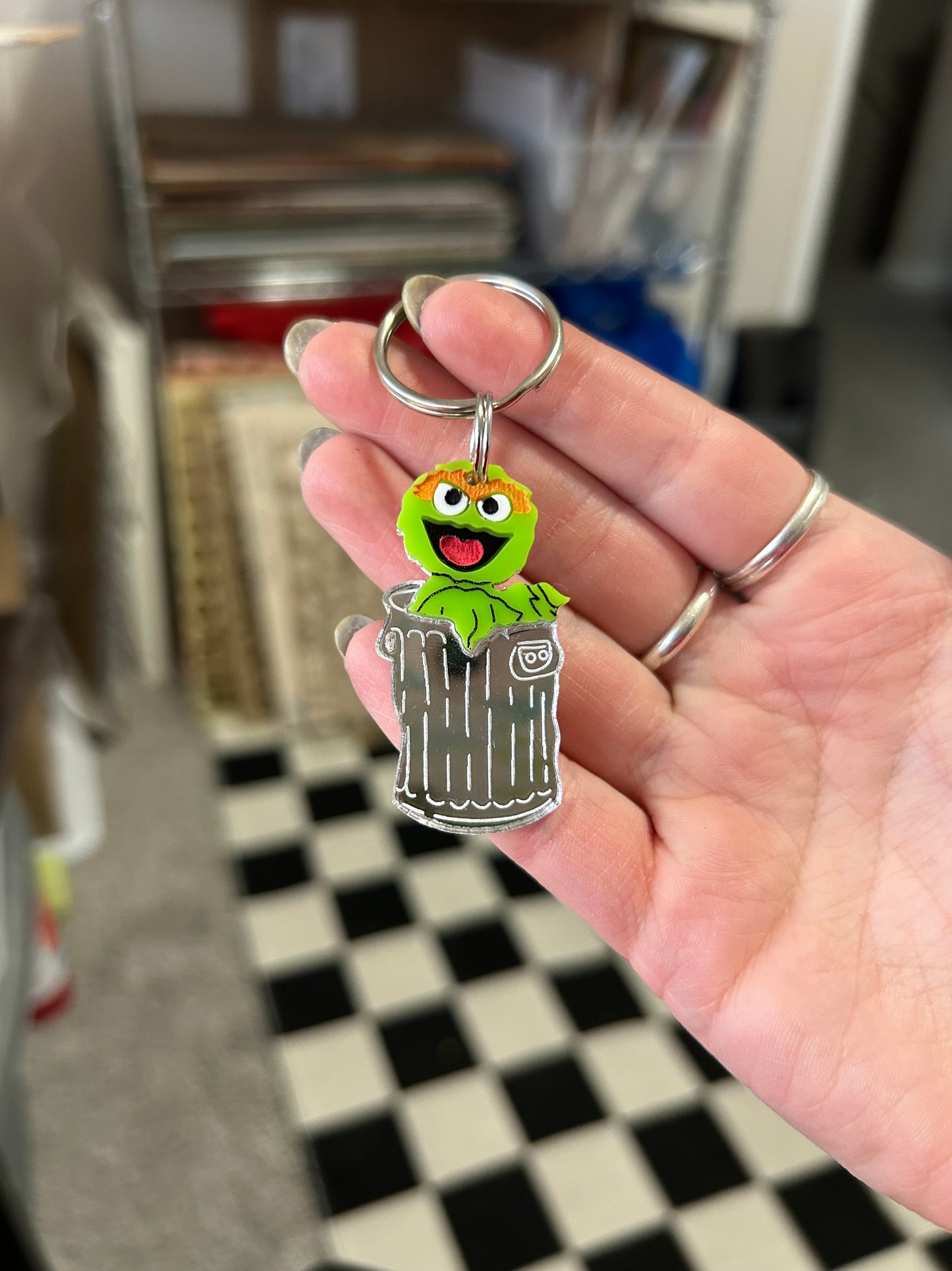 grouch-keychain!
