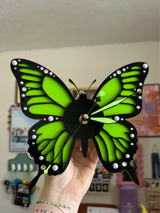 Butterfly Clock