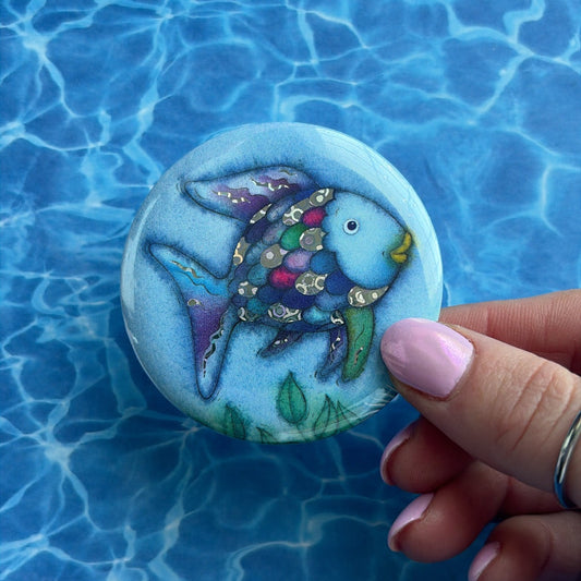 rainbow pin-holographic!