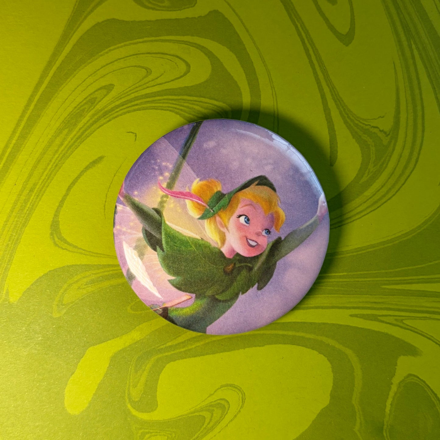 Tink on a journey pin