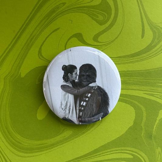 Leia and Chewie Pin