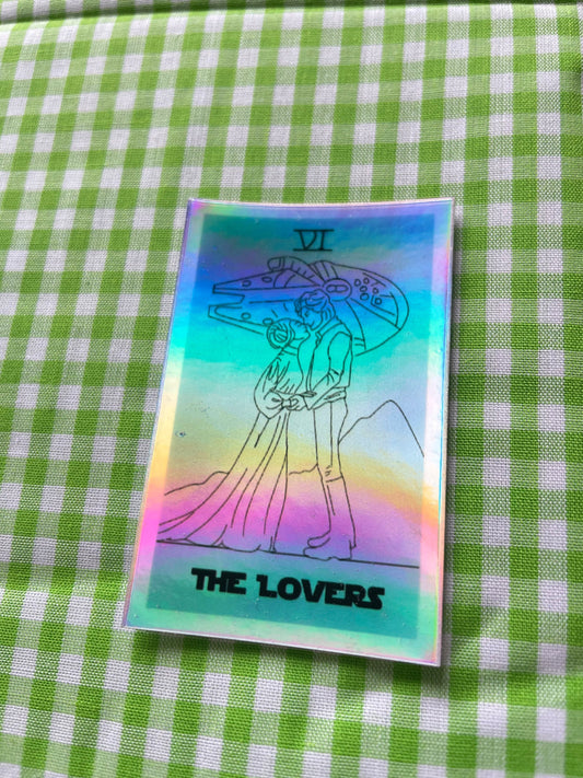 The lovers Sticker