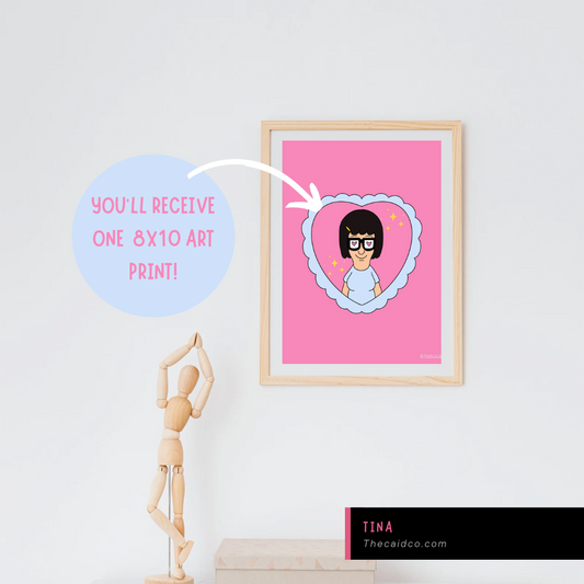 My valentine, Tina- Print